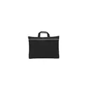 Variante noir - Sacoche pour documents personnalisable avec logo - modèle vert clair