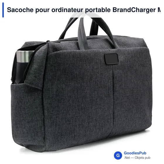 Sacoche pour ordinateur portable BrandCharger Metro - Image 2