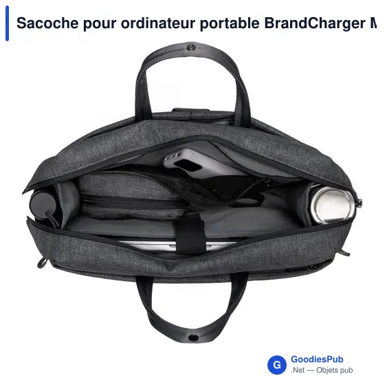Sacoche pour ordinateur portable BrandCharger Metro - Image 4