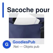 Sacoche pour ordinateur portable en PU recyclé Rafi - Miniature 13