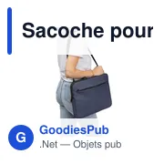 Sacoche pour ordinateur portable en PU recyclé Rafi - Miniature 15