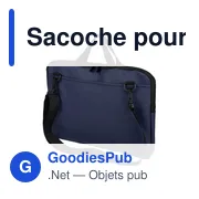 Sacoche pour ordinateur portable en PU recyclé Rafi - Miniature 17