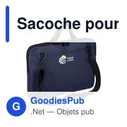 Sacoche pour ordinateur portable en PU recyclé Rafi - Miniature 18