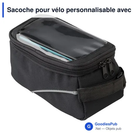 Sacoche pour vélo personnalisable avec logo - Priya