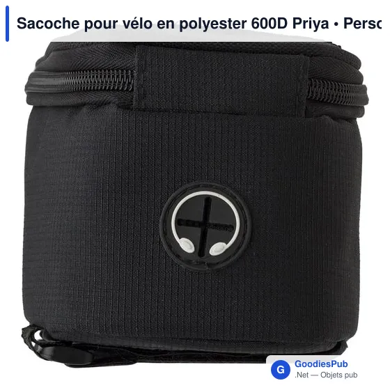 Sacoche pour vélo personnalisable avec logo - Priya - Image 5