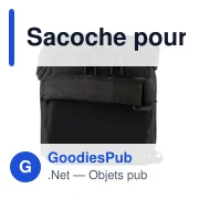 Sacoche pour vélo personnalisable avec logo - Priya - Miniature 6