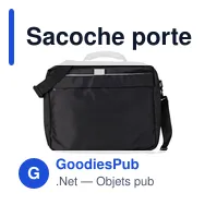 Sacoche porte-ordinateur personnalisable avec logo - modèle Lulu - Miniature 4