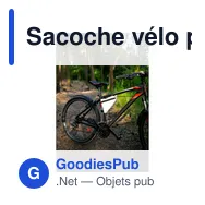 Sacoche vélo personnalisable avec logo - Danyell - Miniature 11