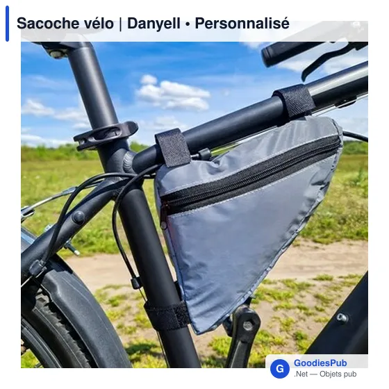 Sacoche vélo personnalisable avec logo - Danyell - Image 12