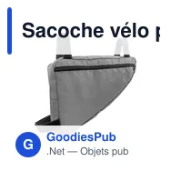 Sacoche vélo personnalisable avec logo - Danyell - Miniature 3