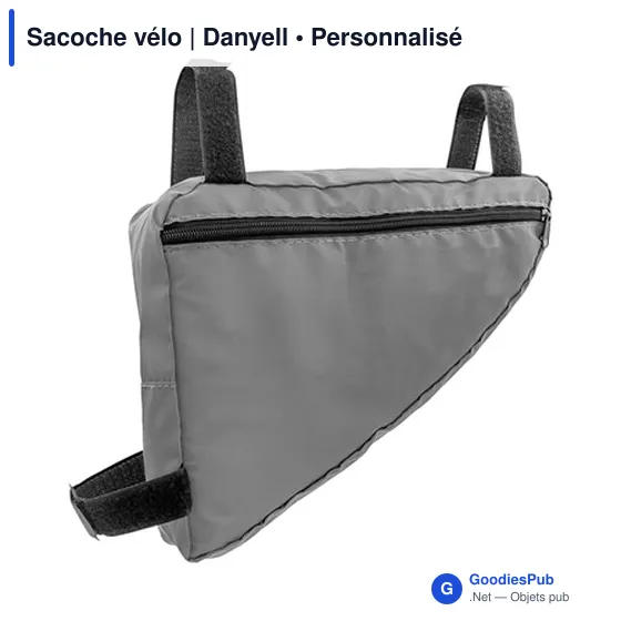 Sacoche vélo personnalisable avec logo - Danyell - Image 3