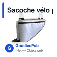 Sacoche vélo personnalisable avec logo - Danyell - Miniature 4