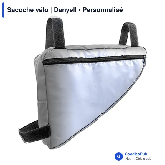 Sacoche vélo personnalisable avec logo - Danyell - Image 4