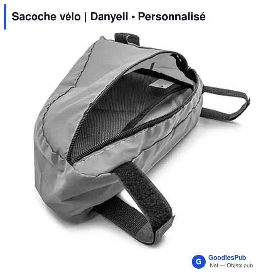 Sacoche vélo personnalisable avec logo - Danyell - Image 7