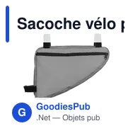 Sacoche vélo personnalisable avec logo - Danyell - Miniature 8