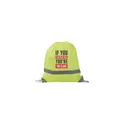 Variante jaune fluo - Tour de cou personnalisé avec logo entreprise orange fluo 8 l