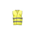 Variante jaune fluo - Veste de sécurité personnalisable Safety Reflex Vest avec logo