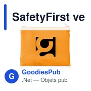 Veste de sécurité personnalisable SafetyFirst avec logo - Miniature 2