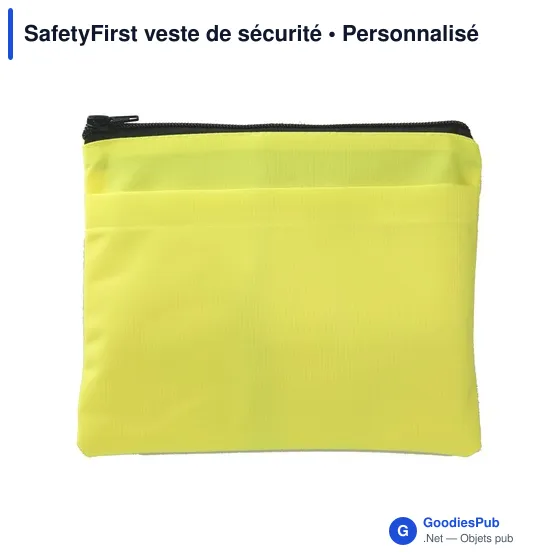 Veste de sécurité personnalisable SafetyFirst avec logo - Image 12
