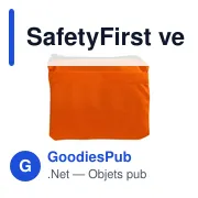Veste de sécurité personnalisable SafetyFirst avec logo - Miniature 6