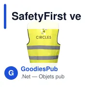 Veste de sécurité personnalisable SafetyFirst avec logo - Miniature 8