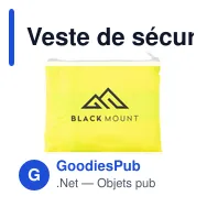 Veste de sécurité personnalisable SafetyFirst avec logo - Miniature 9