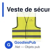 Veste de sécurité personnalisable SafetyFirst avec logo - Miniature 10
