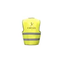 Variante jaune fluo - Veste de sécurité personnalisable SafetyFirst avec logo