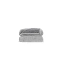 Variante Gris - Couverture polaire personnalisable en R-PET 170 x 130 cm - Sagaform Anni