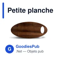 Petite planche à découper personnalisable en bois d'acacia avec logo - Sagaform Ante - Miniature 2