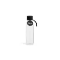 Variante Blanc/transparent - Bouteille d'eau personnalisable en Bio PE 600 ml avec logo - Sagaform