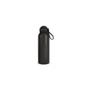 Variante Noir - Bouteille en acier recyclé personnalisable 500 ml avec logo - Sagaform Tekla