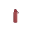 Variante Rouge foncé - Bouteille en acier recyclé personnalisable 500 ml avec logo - Sagaform Tekla