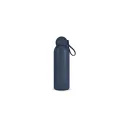 Variante Bleu foncé - Bouteille en acier recyclé personnalisable 500 ml avec logo - Sagaform Tekla