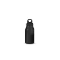 Variante Noir - Bouteille à bouchon clic personnalisable 500 ml en acier recyclé - Sagaform Truls