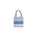 Variante Bleu - Sac personnalisable en coton biologique 41 x 38 cm avec logo - Sagaform Ella