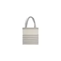 Variante Beige - Sac personnalisable en coton biologique 41 x 38 cm avec logo - Sagaform Ella