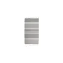 Variante Gris - Fouta personnalisable en coton recyclé 90 x 170 cm avec logo - Sagaform Ella