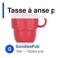 Tasse à anse personnalisable en porcelaine 270 ml avec logo - Sagaform Inka - Miniature 4