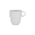 Variante Blanc - Tasse à anse personnalisable en porcelaine 270 ml avec logo - Sagaform Inka