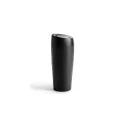 Variante Noir - Grand mug de voyage personnalisable 400 ml en inox avec logo - Sagaform Loke Big