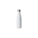 Variante Blanc - Bouteille personnalisable en acier inoxydable 500 ml avec logo - Sagaform Nils
