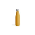 Variante Jaune foncé - Bouteille personnalisable en acier finition caoutchouc 500 ml avec logo - Sagaform Nils