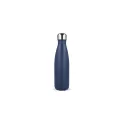 Variante Bleu foncé - Bouteille personnalisable en acier recyclé poudré 500 ml avec logo - Sagaform Nils