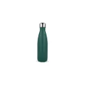 Variante Vert foncé - Bouteille personnalisable en acier recyclé poudré 500 ml avec logo - Sagaform Nils