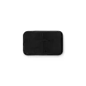 Variante Noir - Tapis d'assise personnalisable en polyester 30 x 50 cm avec logo - Sagaform