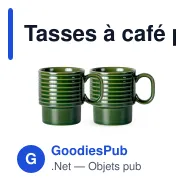 Tasses à café personnalisables 250 ml en grès cérame lot de 2 - Sagaform Coffee & More - Miniature 4