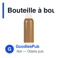 Bouteille à bouchon poussoir personnalisable 500 ml en acier recyclé - Sagaform Tekla - Miniature 2
