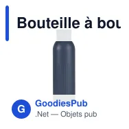 Bouteille à bouchon poussoir personnalisable 500 ml en acier recyclé - Sagaform Tekla - Miniature 5