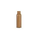 Variante Marron - Bouteille à bouchon poussoir personnalisable 500 ml en acier recyclé - Sagaform Tekla